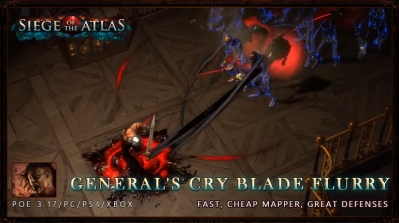 [Archnemesis Mauarder] PoE 3.17 Berserker General's Cry Blade Flurry League Starter Builds